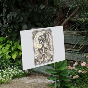 Liberal-Resist-Sign,-Feminist-Tarot-Card-Yard-Sign,-Smash-the-Patriarchy-Activist-Protest-Sign-us