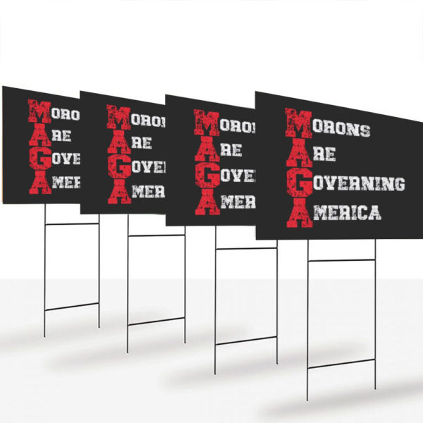 Morons-Are-Governing-America-Yard-Sign---Witty-Political-Satire-Sign-usa