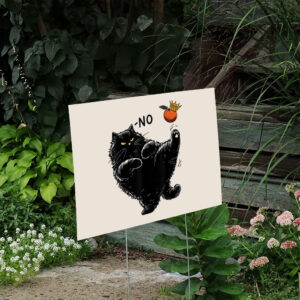 No-Kings-in-America-Black-Cat-Yard-Sign,-No-Kings-Sign-us
