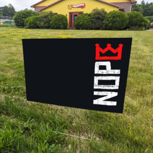 No-Kings-in-America-Yard-Sign,-Social-Justice-Signs