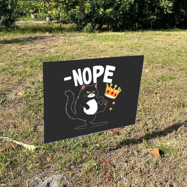 Nope-Cat-Anti-Trump-Yard-Sign,-Funny-Political-Sign,-Rebel-Cat-us