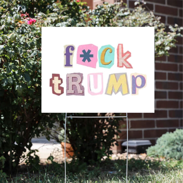 Resist-Sign,-Anti-Republican-Yard-Sign,-Anti-Trump-Sign,-Fuck-Trump