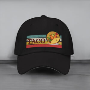 Retro-Chicken-Taco-Trump-Hat,-Funny-Anti-Trump-Hat,-Protest-Cap,-Pro-Democracy