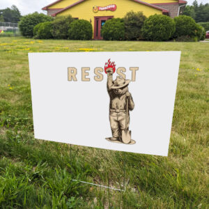 Smokey-Bear-Resist-Yard-Sign,-Environmental-Activism-Sign,-Protect-Our-National-Parks-Signs