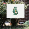 Statue-of-Liberty-Subtle-Anti-Trump-Yard-Sign,-Chicken-Taco-Trump,-FDT-Anti-Patriarchy-Sign,-Resist-Democratic-No-Kings-Protest-usa