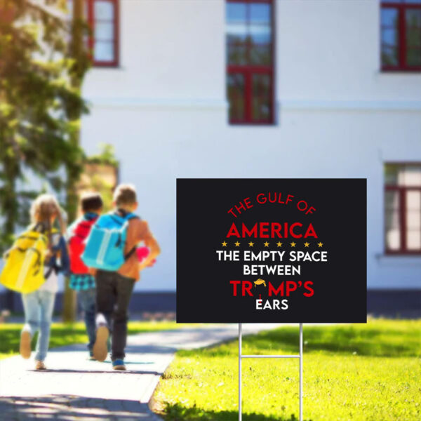 Subtle-Anti-Trump-Protest-Yard-Sign,-Anti-Trump-Gift-Democrat-Feminist-Sign-Political-Protest-Sign