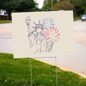 Subtle-Fuck-Trump-4th-of-July-Yard-Sign,-No-Kings-USAs