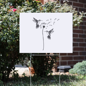 Subtle-Fuck-Trump-Yard-Sign,-Anti-Trump-Sign,-Anti-Trump-usa