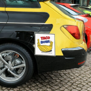 TACO Bowl Car Magnet - Funny Anti Trump Magnet