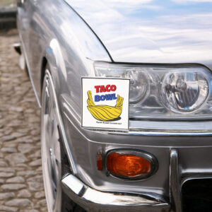 TACO Bowl Car Magnet - Funny Anti Trump Magnet