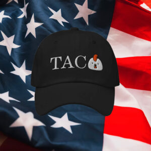 TACO-Hat,-Always-Chickens-Out-Embroidered-Baseball-Cap,-Subtle-FTD-Dad-Hat
