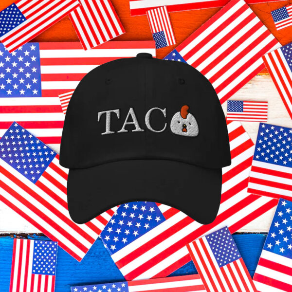TACO-Hat,-Always-Chickens-Out-Embroidered-Baseball-Cap,-Subtle-FTD-Dad-Hat-us