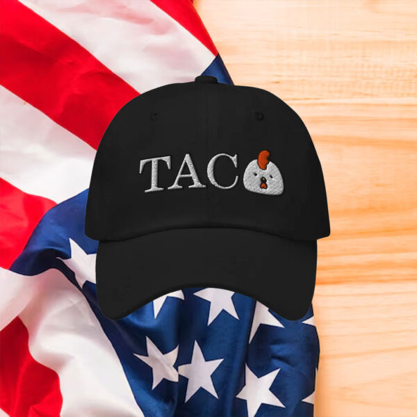 TACO-Hat,-Always-Chickens-Out-Embroidered-Baseball-Cap,-Subtle-FTD-Dad-Hat-usa
