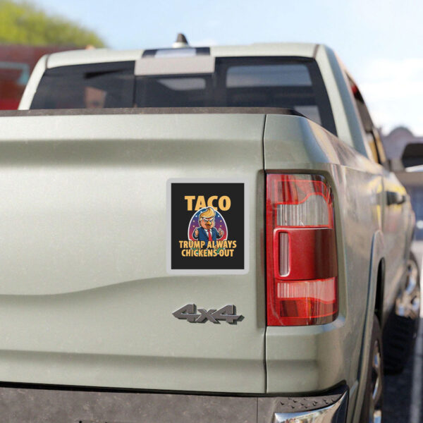TACO-Trump-Always-Chickens-Out-Funny-Sticker,-Anti-Trump-Stickes,-Political-Memes