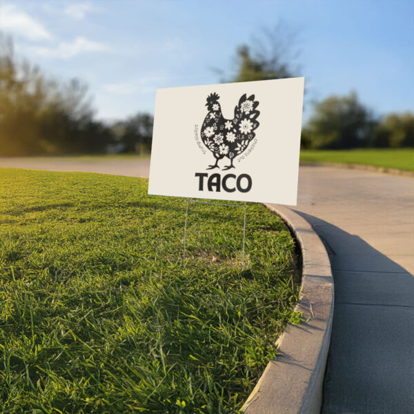 TACO-Yard-Sign,-Trump-Always-Chickens-Out-Sign,-Funny-Anti-Trump-Sign