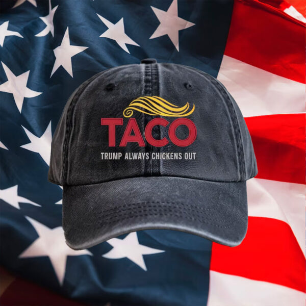 Taco-Trucker-Hat,-TACO-Trump-Always-Chickens-Out-Cap,-Anti-Trump-Tariffs-Political-Protest