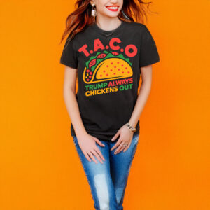 Taco Trump Always Chicken Out Sweater Shirt