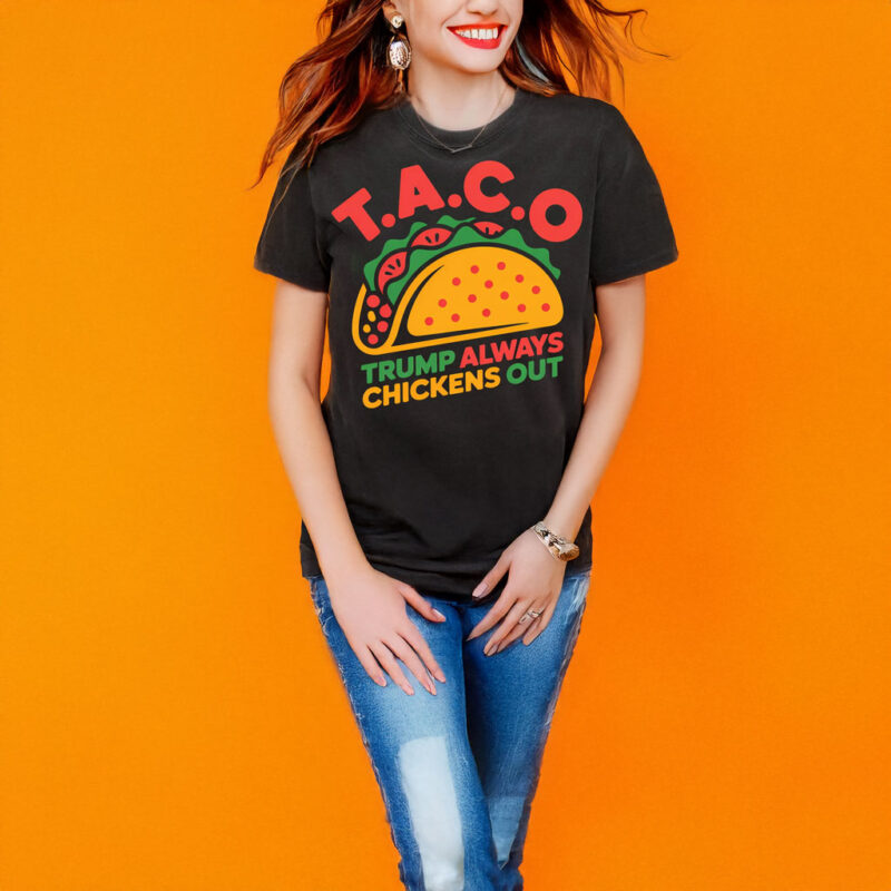 Taco Trump Always Chicken Out Sweater Shirt