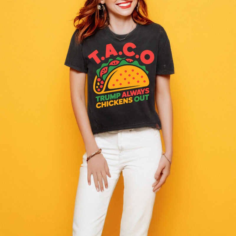 Taco Trump Always Chicken Out Sweater Shirt