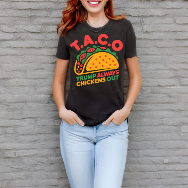 Taco Trump Always Chicken Out Sweater Shirt