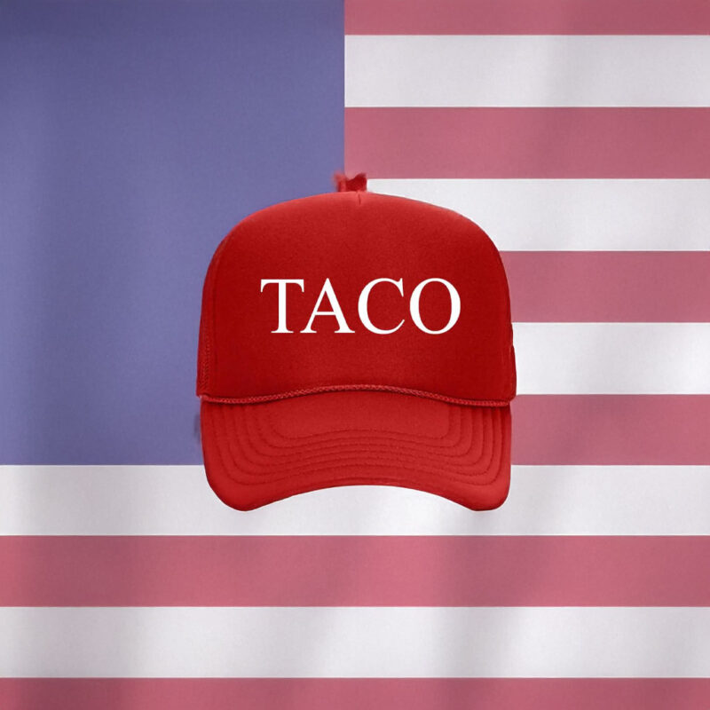 Taco Trump Always Chickens Out Trucker Snapback Hat