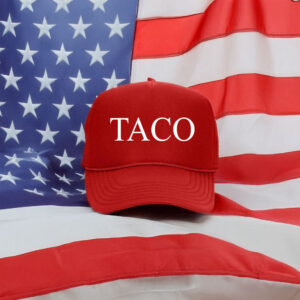 Taco Trump Always Chickens Out Trucker Snapback Hat