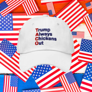 Taco-Trump-Chickens-Out-Hat,-Taco-Trade-War-Resist-Embroidery-Cap-us