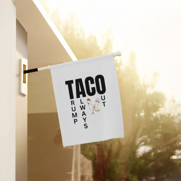 Taco-Trump-Flag,-Anti-Trump-Humor-Flag,-Political-Statement-Flag