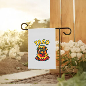 Taco-Trump-Flag,-Trump-Always-Chickens-Out,-TACO-Trade-War-Resist-usa