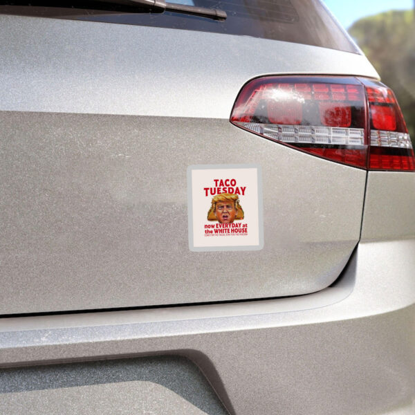 Taco-Tuesday-Anti-Trump-Sticker,-Political-Humor-Sticker,-Trump-Taco-Protest-Stickers