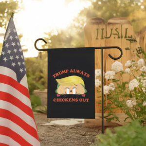 Trump-Always-Chickens-Out-Flag,-Trump-Tariff-Flag,-Funny-Anti-MAGA-Flags