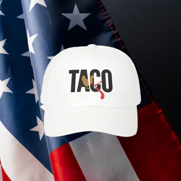 Trump-Taco-Dad-Cap,-Funny-Hat,-Trump-Always-Chickens-Out-Hat-usa