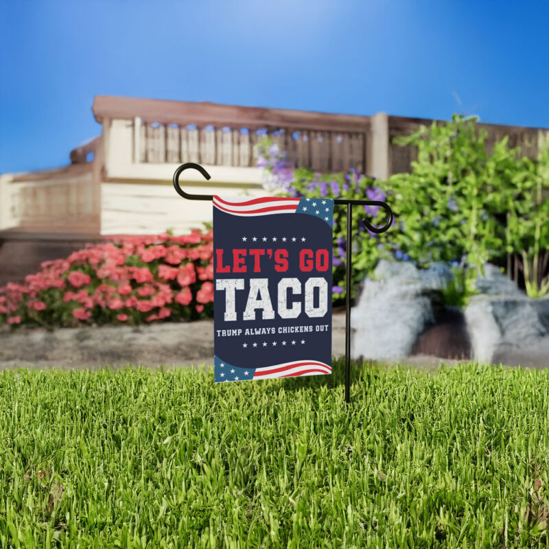 Trump Taco Garden Banner, Outdoor Decor