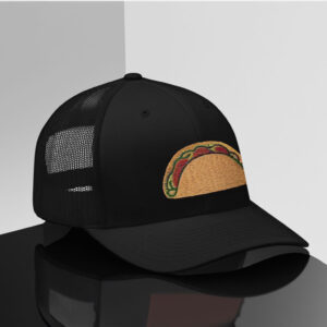 Trump-Taco-Trade-Hat,-Tariffs-Trade-Humor-Ballcap,-Funny-Political-Cap,-trump-always-chickens-out
